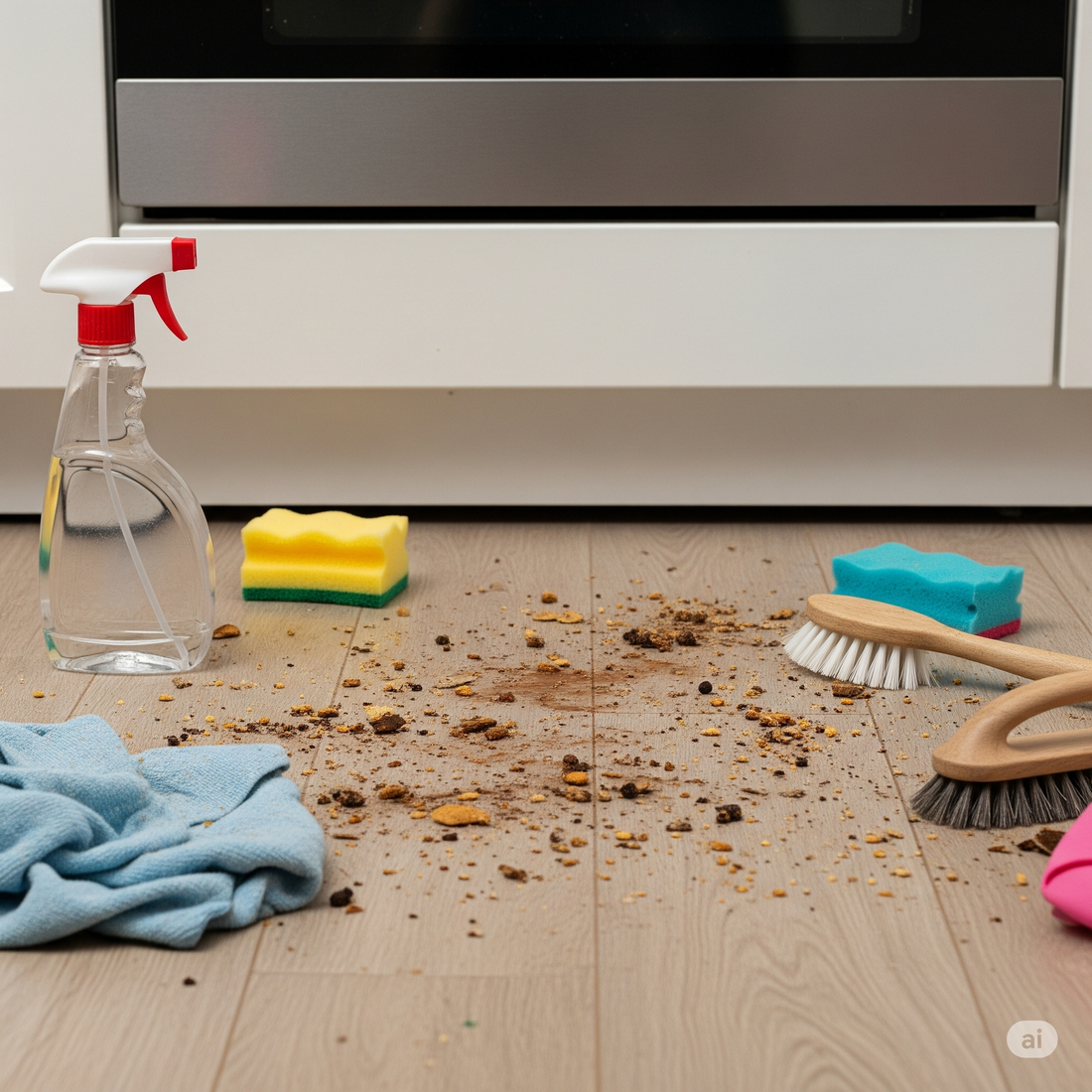 How to Deep Clean Under Kitchen Appliances Without Damaging Them