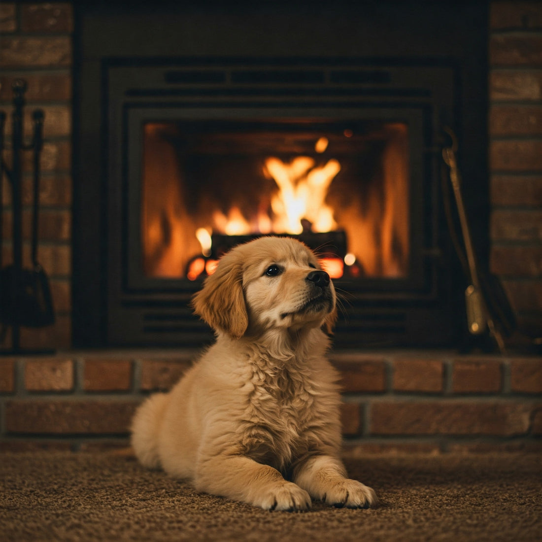 Puppy-Proofing Your Fireplace