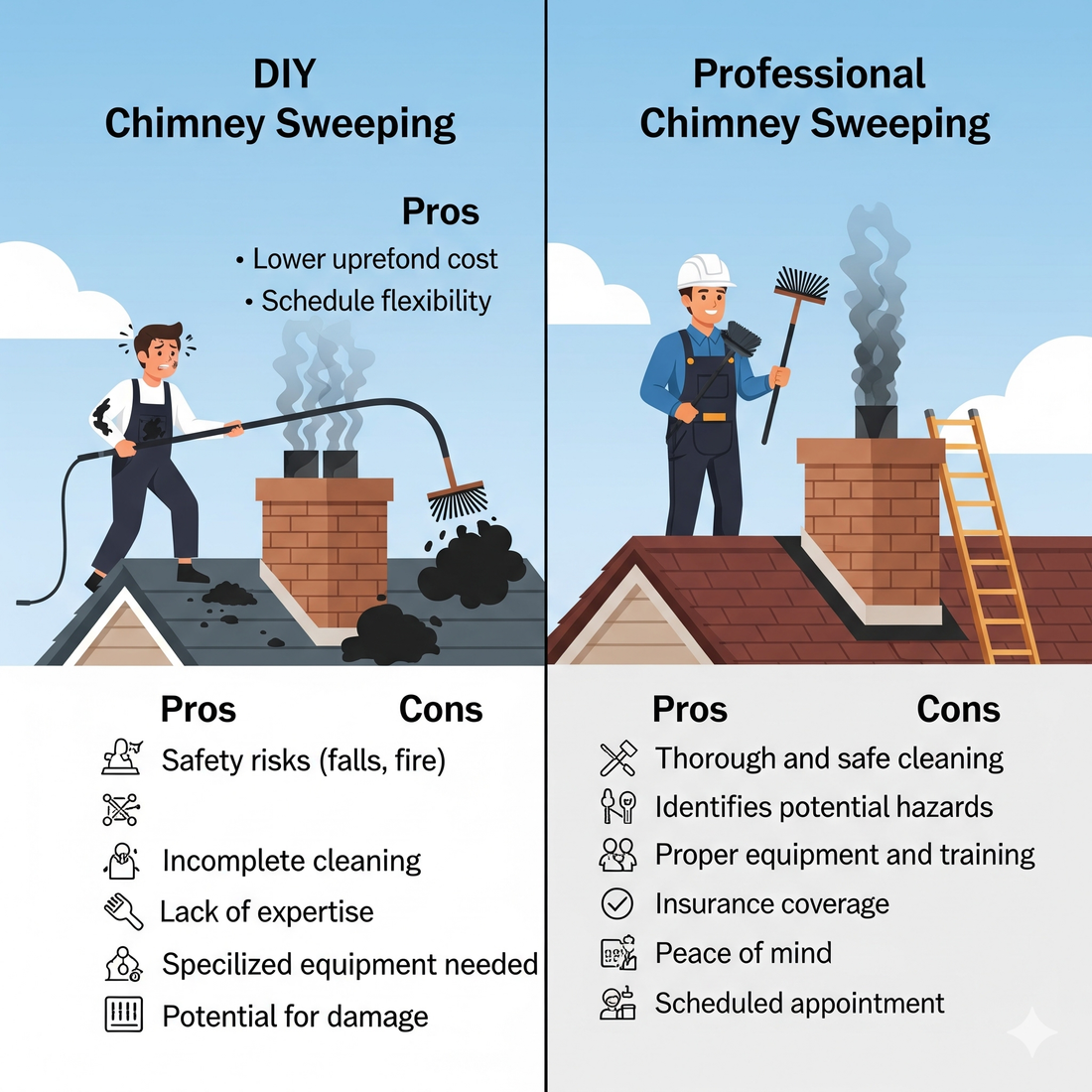 DIY Chimney Cleaning vs Hiring a Pro in Big Bear: What You Need to Know