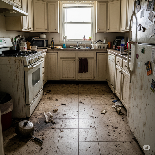 Can Dirty Floors Under Appliances Attract Pests?