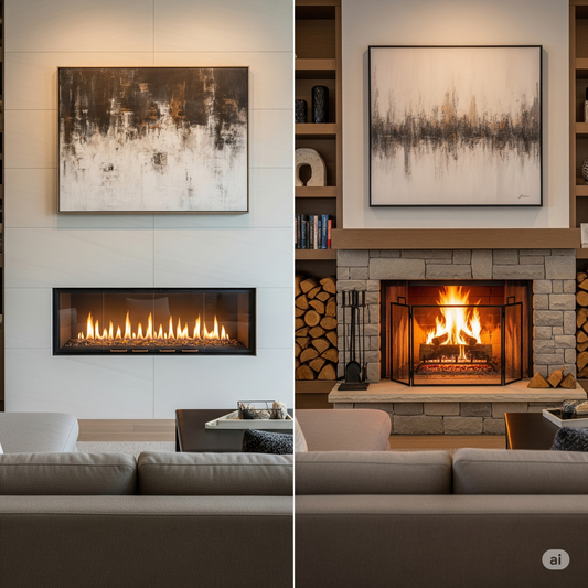 Gas vs. Wood Fireplace: Which Needs More Maintenance?