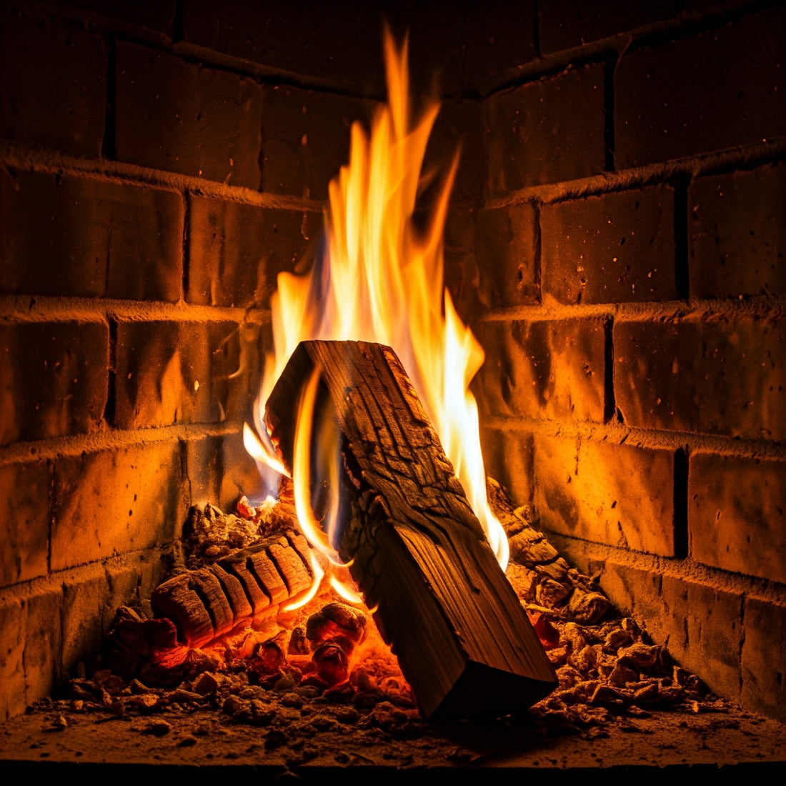 How does chimney logs work?
